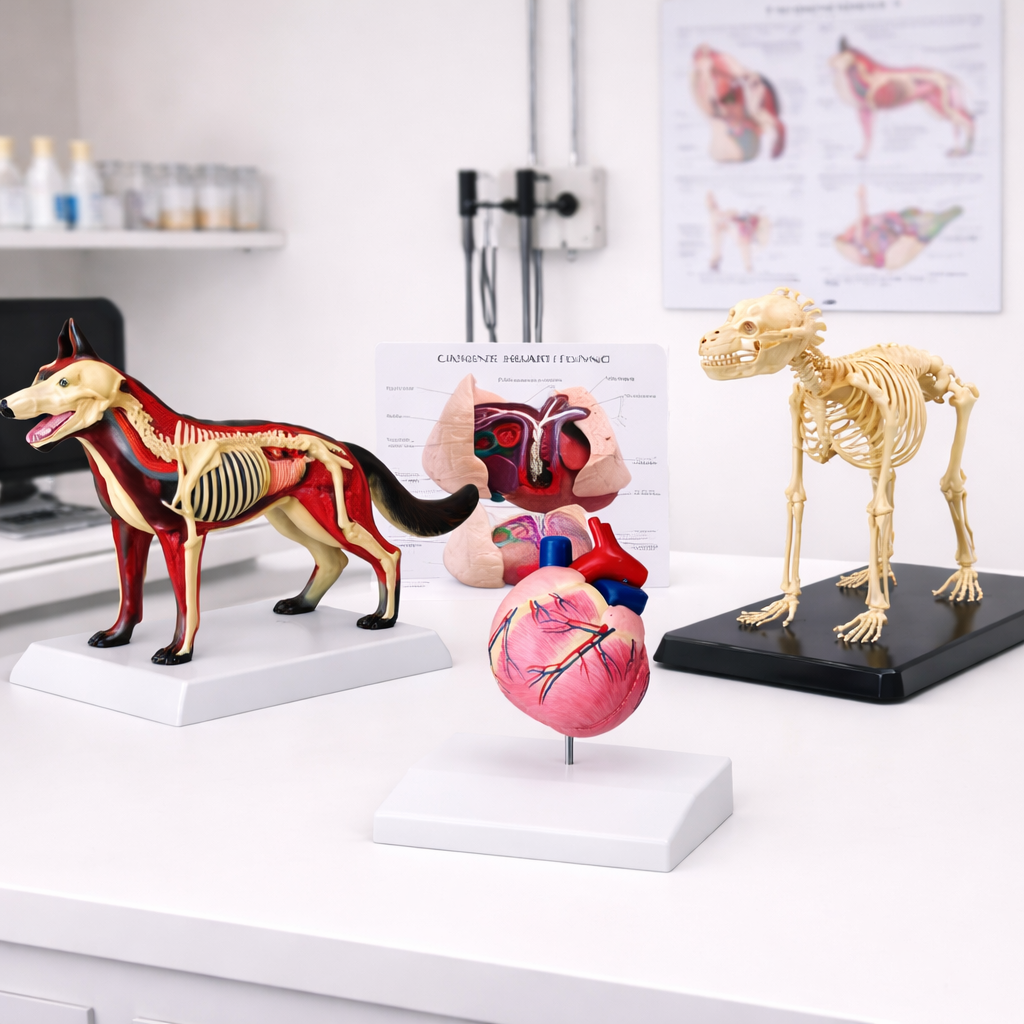 dog anatomy model