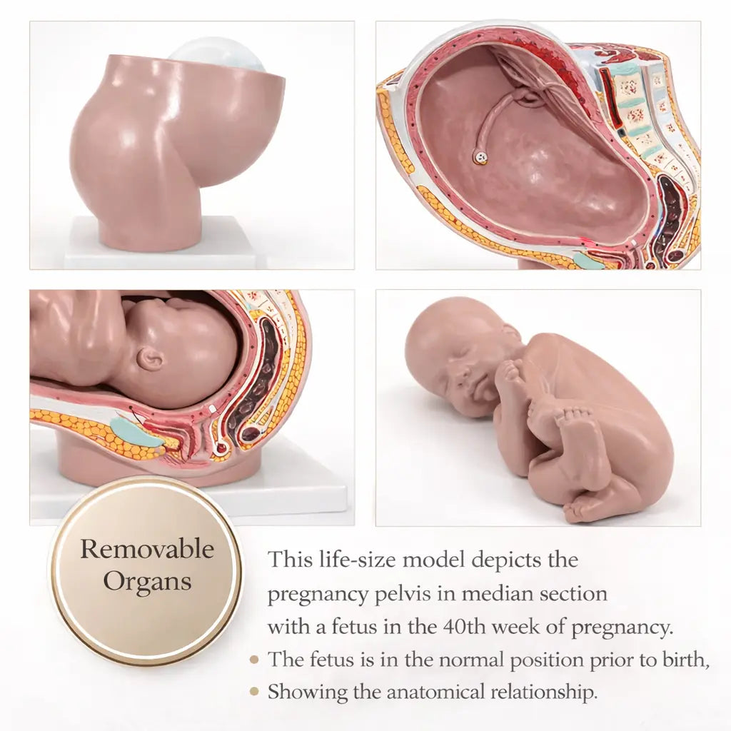 9 months pregnancy model