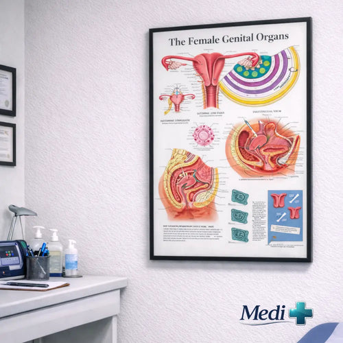 Female Genital Anatomy Poster