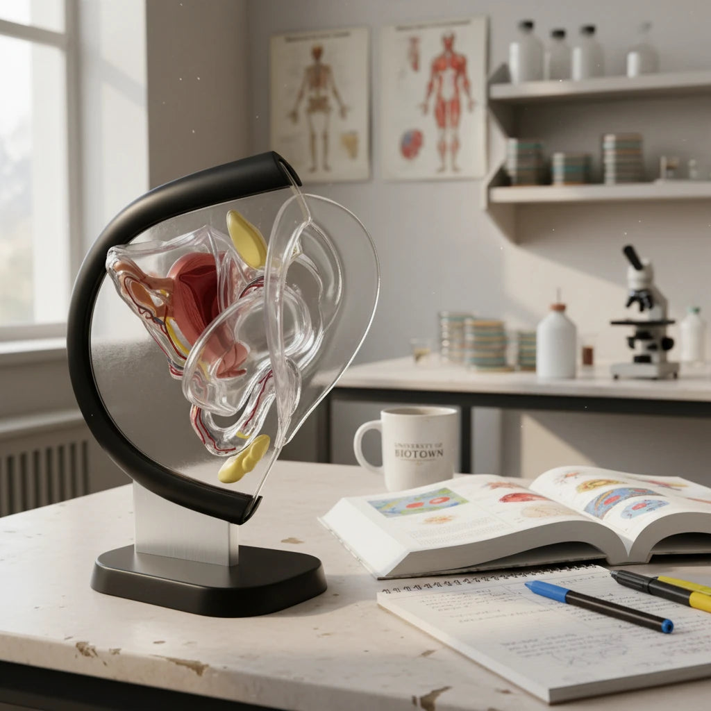 female anatomy model