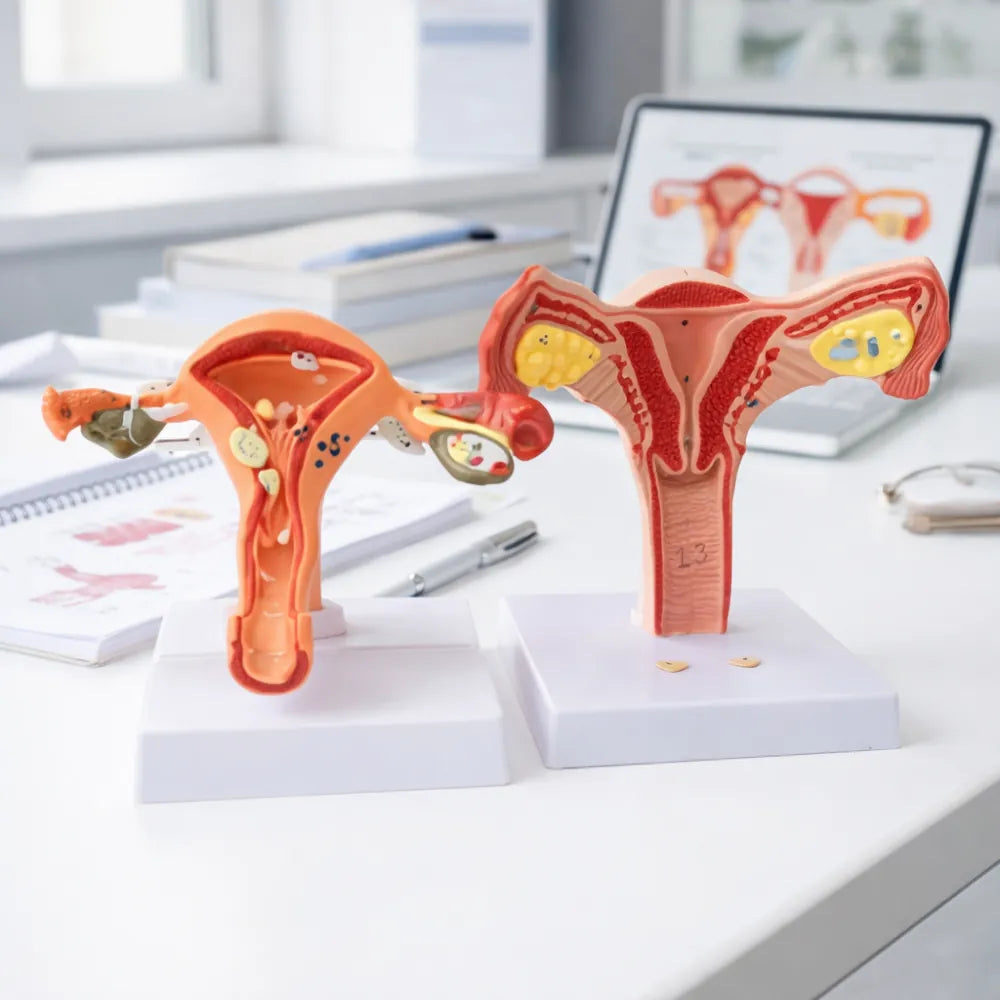 Reproductivr System Model Female Reproductive Anatomy Model Set | Human Anatomy Models | Medi ...