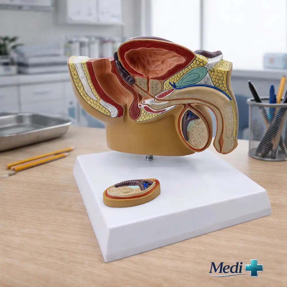 male anatomy model