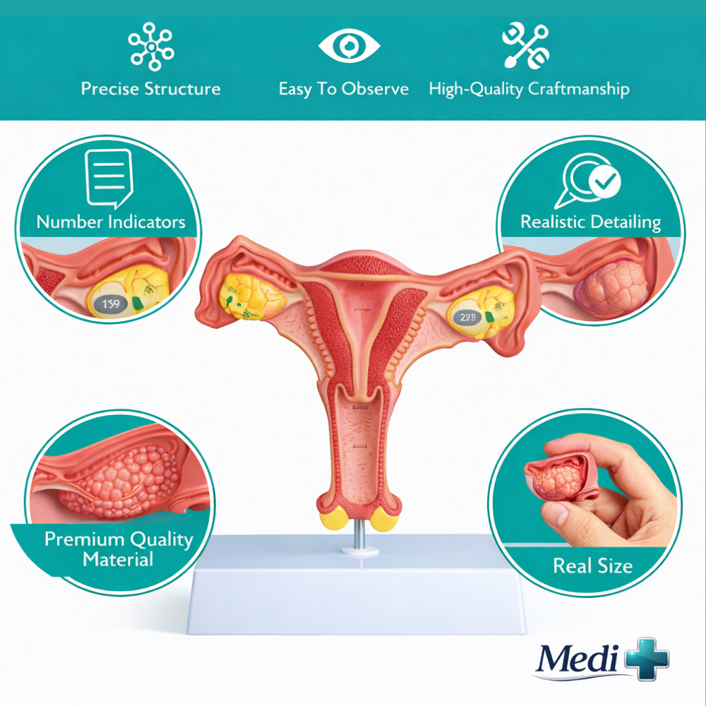 Female Reproductive Anatomy Model Set | Human Anatomy Models | Medi ...